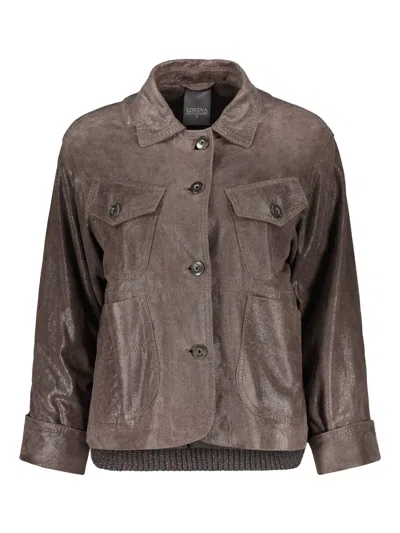 LORENA ANTONIAZZI LEATHER JACKET