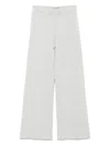 Lorena Antoniazzi Light Grey Jersey Track Pants
