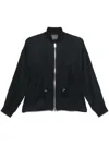 Lorena Antoniazzi Lightweight Bomber Jacket In Blue