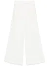 Lorena Antoniazzi Linen Trousers In White