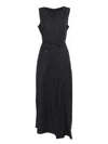 Lorena Antoniazzi Long Black Dress In Black