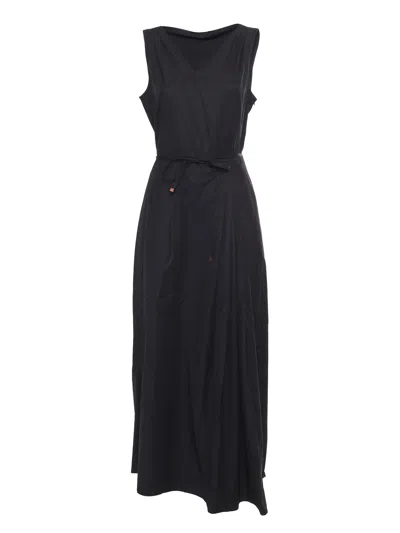 LORENA ANTONIAZZI LONG BLACK DRESS