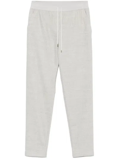 Lorena Antoniazzi Corduroy Trousers In White