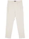 Lorena Antoniazzi Tapered Trousers In Neutrals