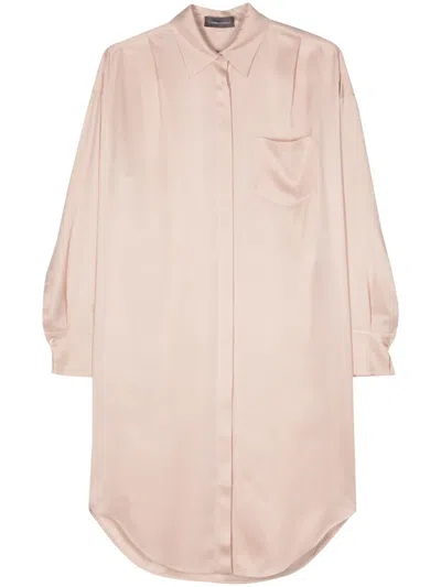 Lorena Antoniazzi Midi Shirt Dress In Pink