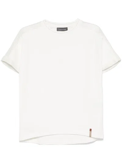 Lorena Antoniazzi Panelled T-shirt In White