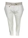 Lorena Antoniazzi Drawstring Trousers In Multi