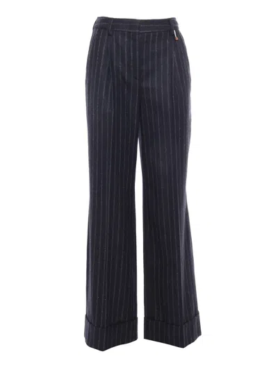 Lorena Antoniazzi Pants In Blue