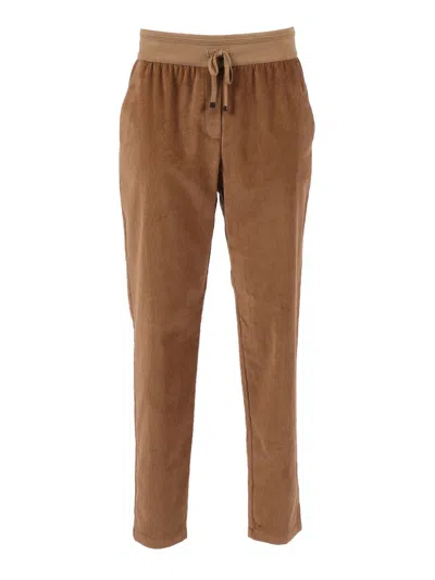 Lorena Antoniazzi Pants In Brown