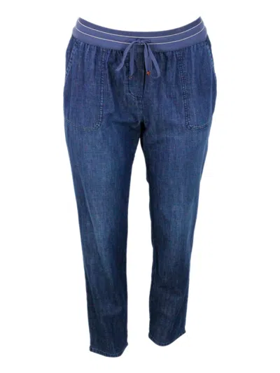 Lorena Antoniazzi Pants In Denim