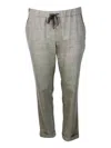 Lorena Antoniazzi Wool Blend Pants In Neutral