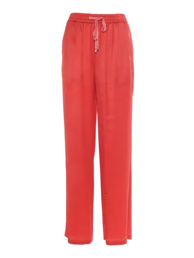 Lorena Antoniazzi Pants In Red