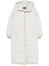 Lorena Antoniazzi Puffer Coat In Grey