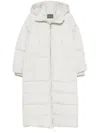 Lorena Antoniazzi Puffer Coat In White