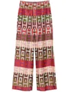 Lorena Antoniazzi Hose Aus Seide In Red