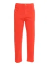 LORENA ANTONIAZZI RED TROUSERS