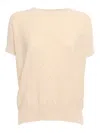 Lorena Antoniazzi Sequin-embellished Knitted Top In Pink