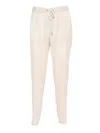 Lorena Antoniazzi Relaxed-fit Pants With Soft Sheen