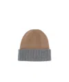 Lorena Antoniazzi Ribbed Hat In Multi