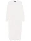 Lorena Antoniazzi Sequin-embellished Maxi Dress In 白色