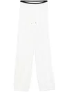 Lorena Antoniazzi Sequin-embellished Trousers In Neutrals