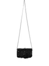 Lorena Antoniazzi Sequinned Clutch Bag In Black