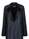 Lorena Antoniazzi Knee-length Coat In Blue