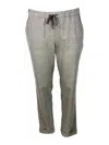 Lorena Antoniazzi Wool Blend Pants In Neutral