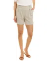 Lorena Antoniazzi Silk-blend Short In Tan