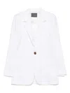 Lorena Antoniazzi Single-breasted Blazer In White