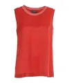 Lorena Antoniazzi Tank Top Gemini In Red