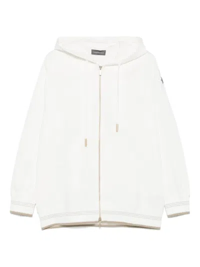 Lorena Antoniazzi Hoodie Mit Sternapplikation In White
