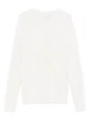 Lorena Antoniazzi Star-detail Sweater In White