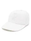 Lorena Antoniazzi Star-patch Cap In White