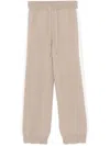 Lorena Antoniazzi Straight-leg Drawstring Sweatpants In Neutrals