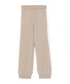 Lorena Antoniazzi Straight-leg Drawstring Sweatpants In Nude