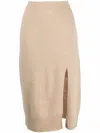 Lorena Antoniazzi Straight-leg Knitwear Skirt In Multi