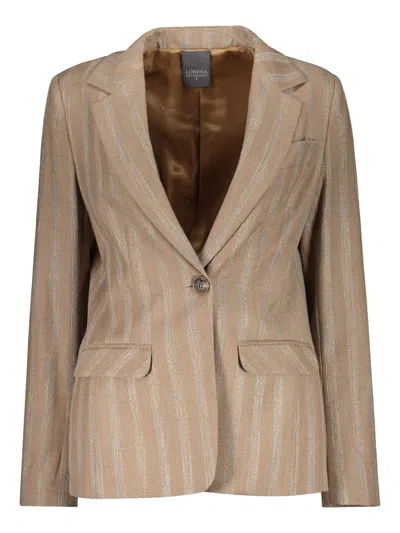 LORENA ANTONIAZZI STRIPED BLAZER
