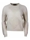 Lorena Antoniazzi Sweater In Neutral