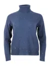 Lorena Antoniazzi Sweaters In Blue