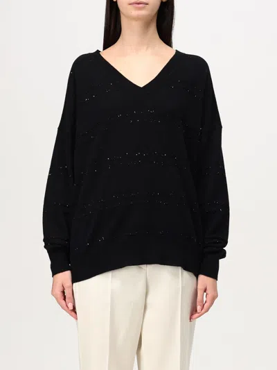 Lorena Antoniazzi Sweater  Woman Color Black In Schwarz