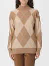 Lorena Antoniazzi Knit Turtleneck In Brown