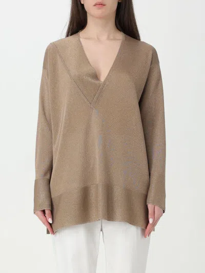Lorena Antoniazzi Sweater  Woman Color Brown