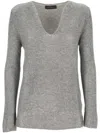 Lorena Antoniazzi Sweaters In Gray