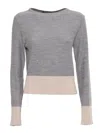 Lorena Antoniazzi Girocoll In Gray