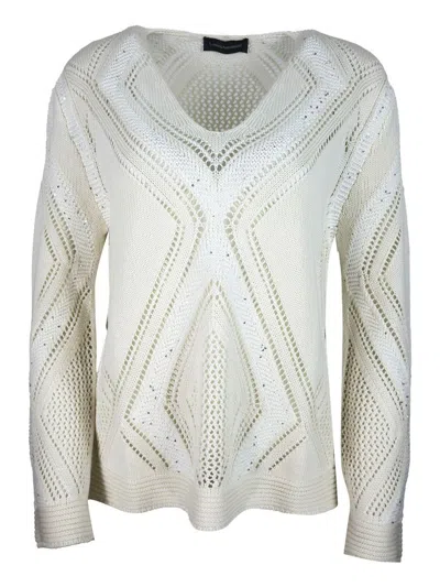 Lorena Antoniazzi Sweaters In White