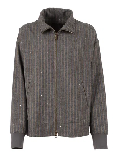 Lorena Antoniazzi Sweatshirt In Brown