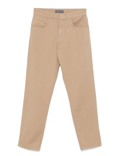 Lorena Antoniazzi Tapered Trousers In Neutrals