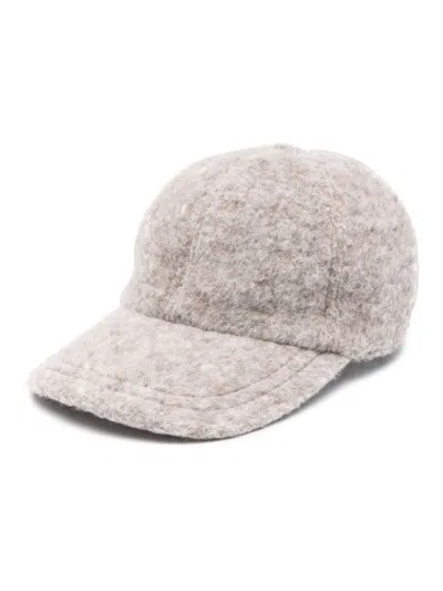 Lorena Antoniazzi Taupe Mélange Baseball Cap