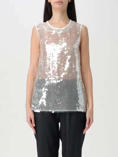 Lorena Antoniazzi Top  Woman Color White